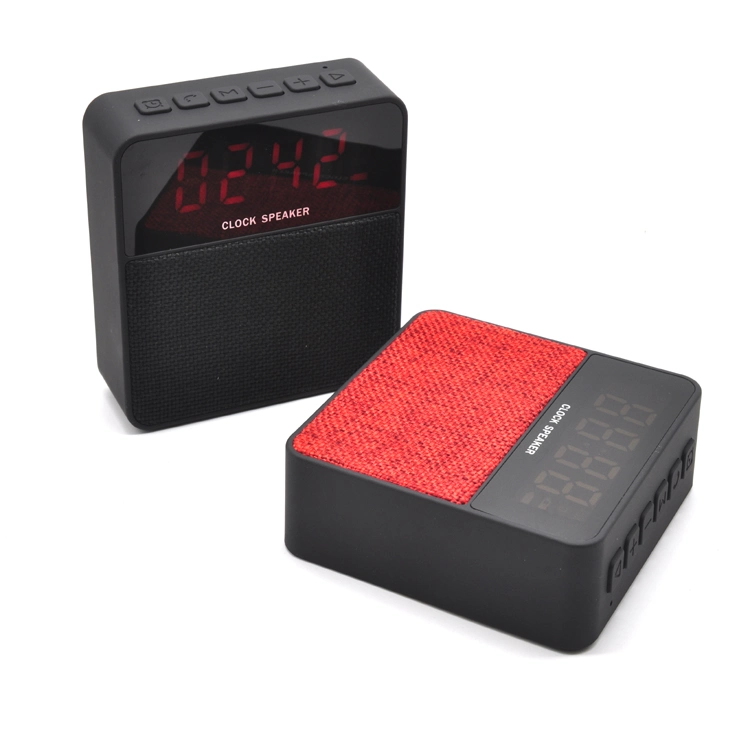 Multimedia Bluetooth Speaker with Alarm Clock